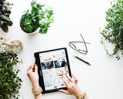 shop online su tablet