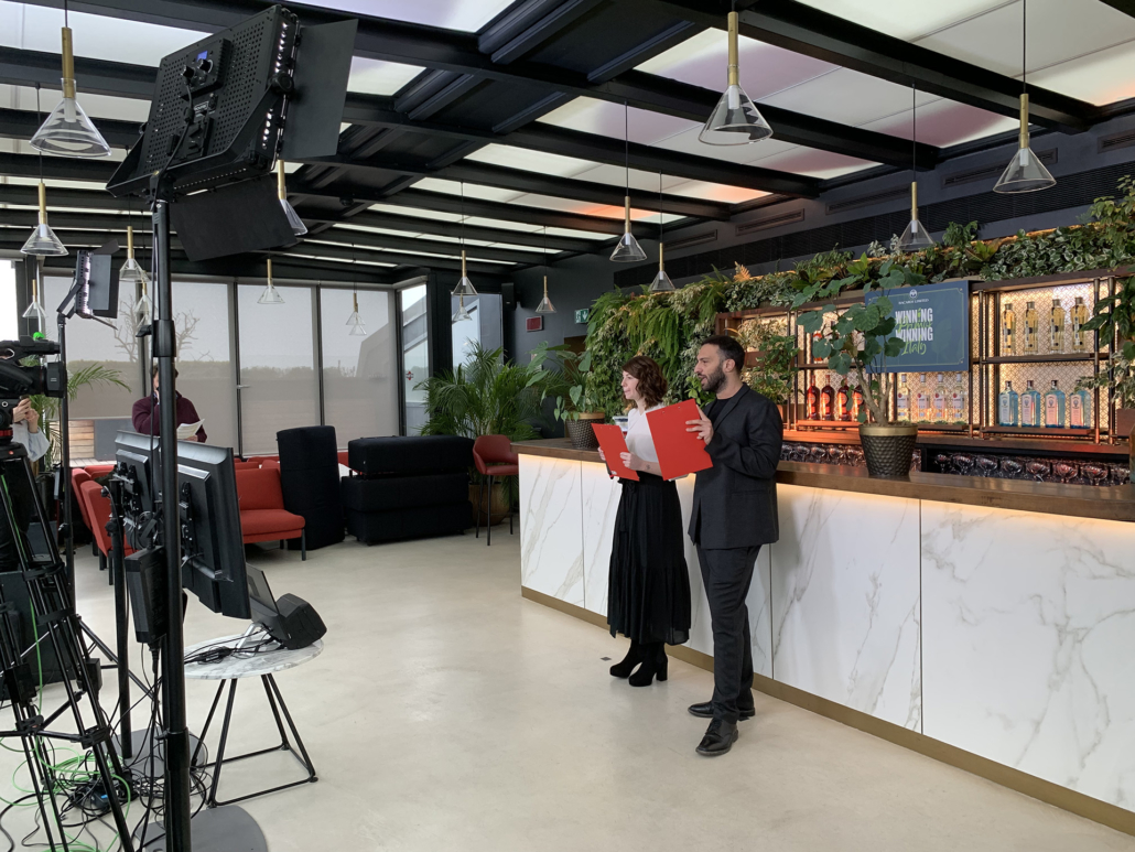 Presentatori evento Bacardi