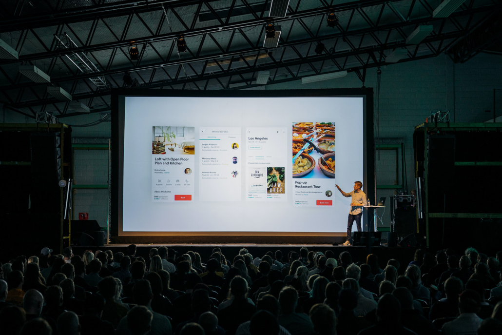 evento aziendale, presentazione